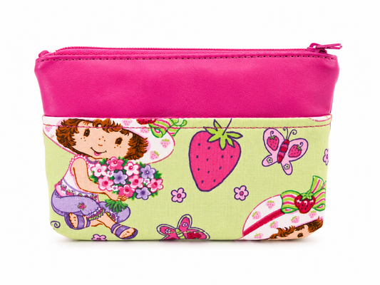 2003 Strawberry Girl Zip-Up Cardholder