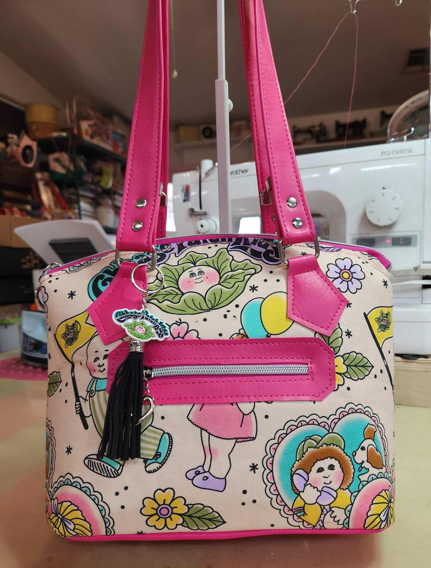 80's Cabbage Patch Kids Domed Handbag