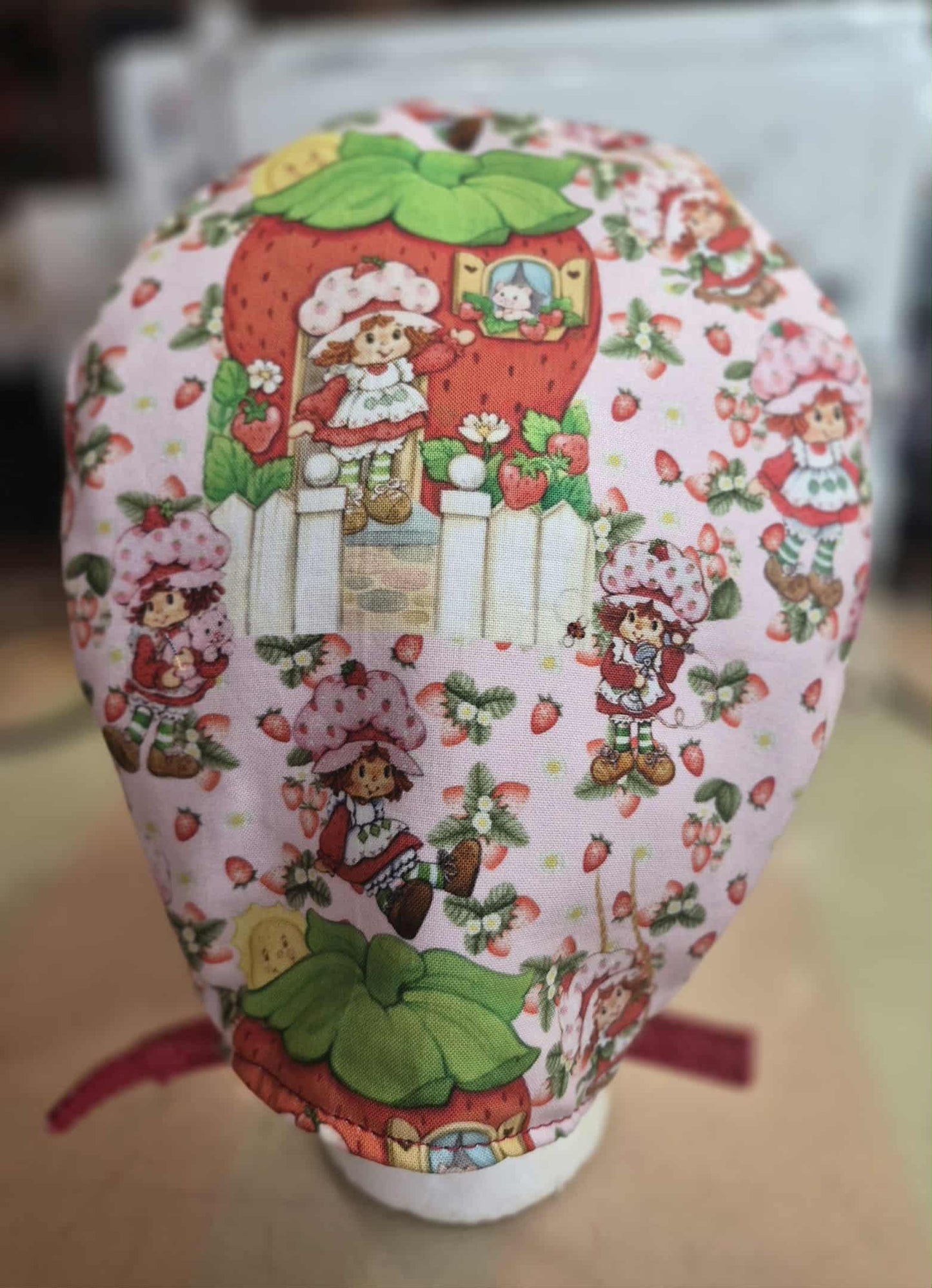 80's Strawberry Girl Surgery Scrub Cap