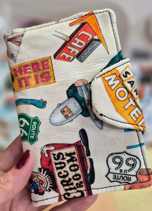 Route 66 USA Icons Passport Wallet