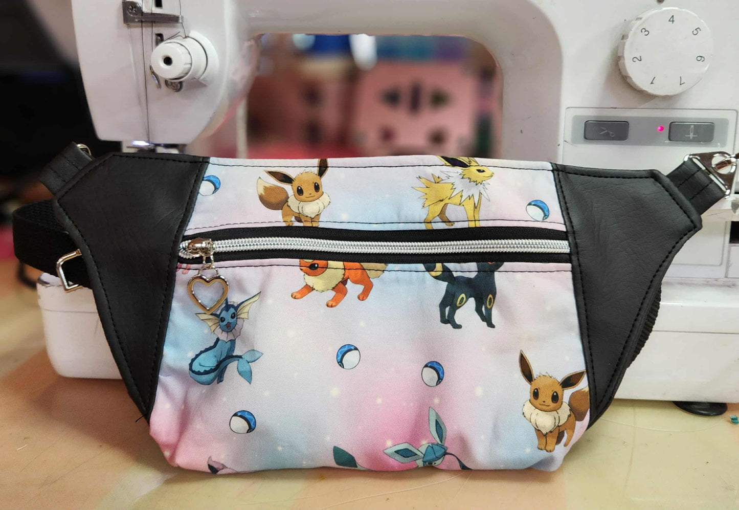 Eveelution Pocket Monsters Fanny Pack