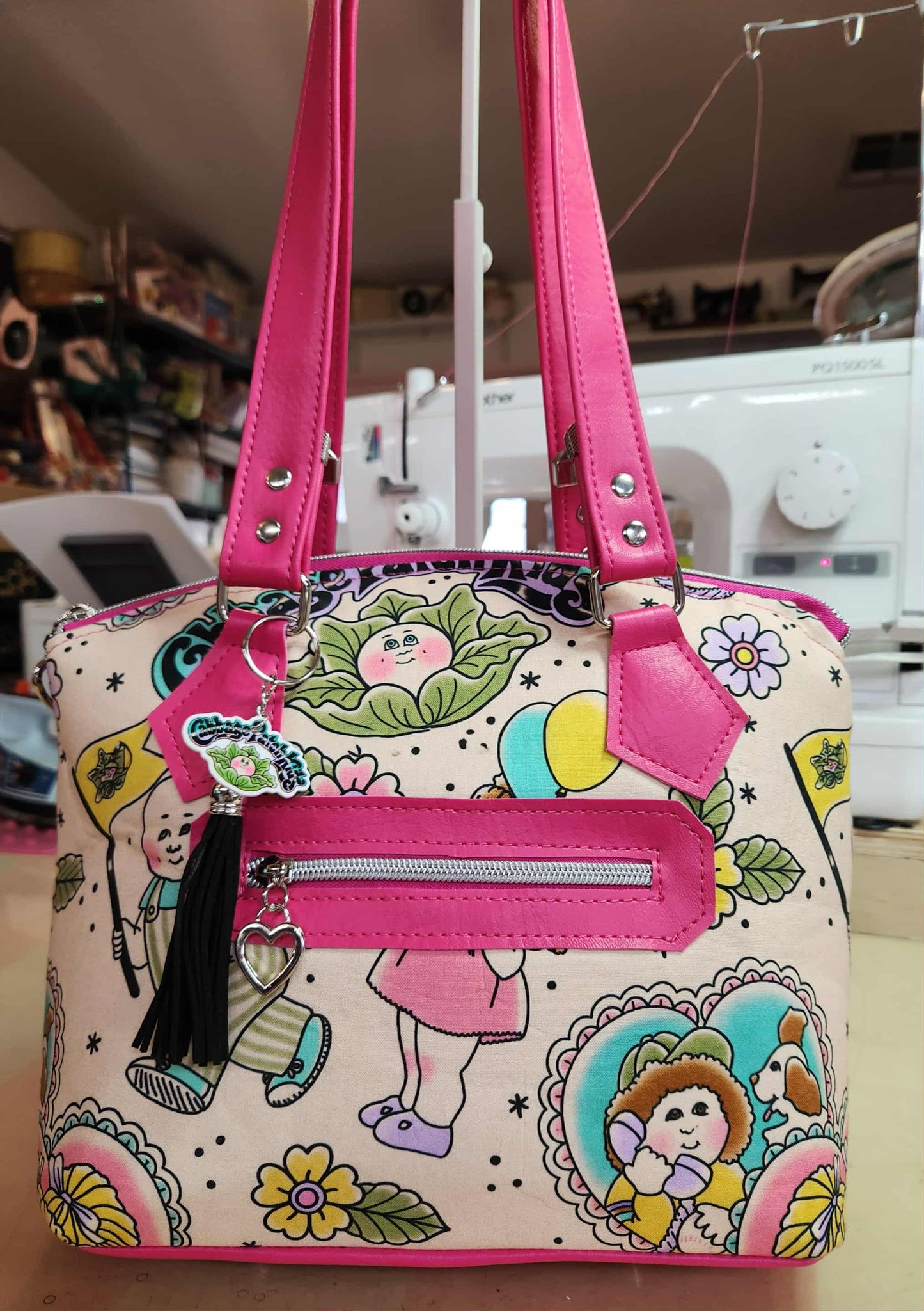 80's Cabbage Patch Kids Domed Handbag