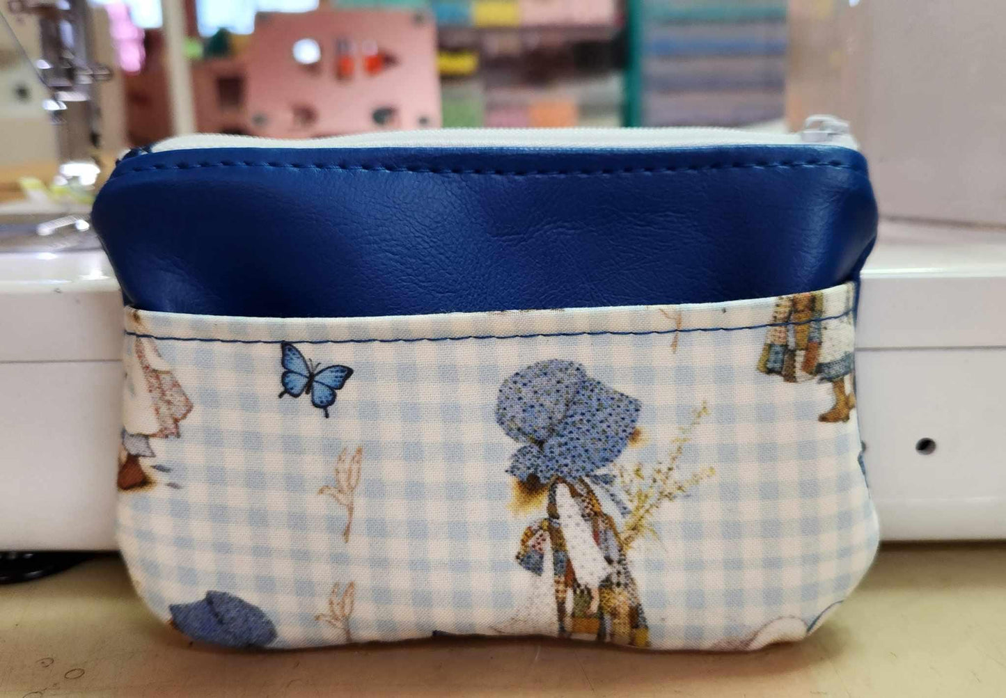 Holly Hobbie Zip-Up Cardholder