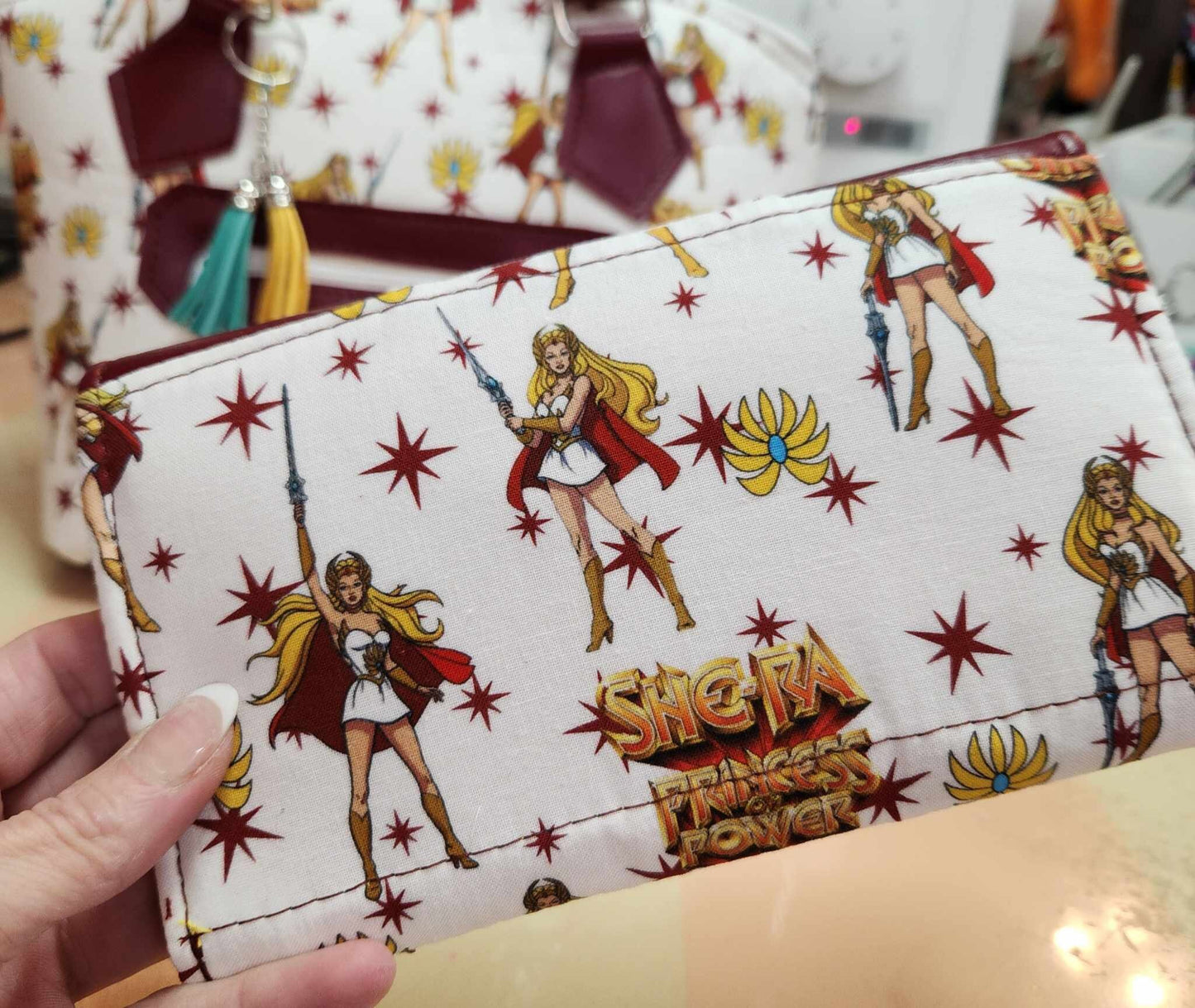Power Princess Accoridion Wallet