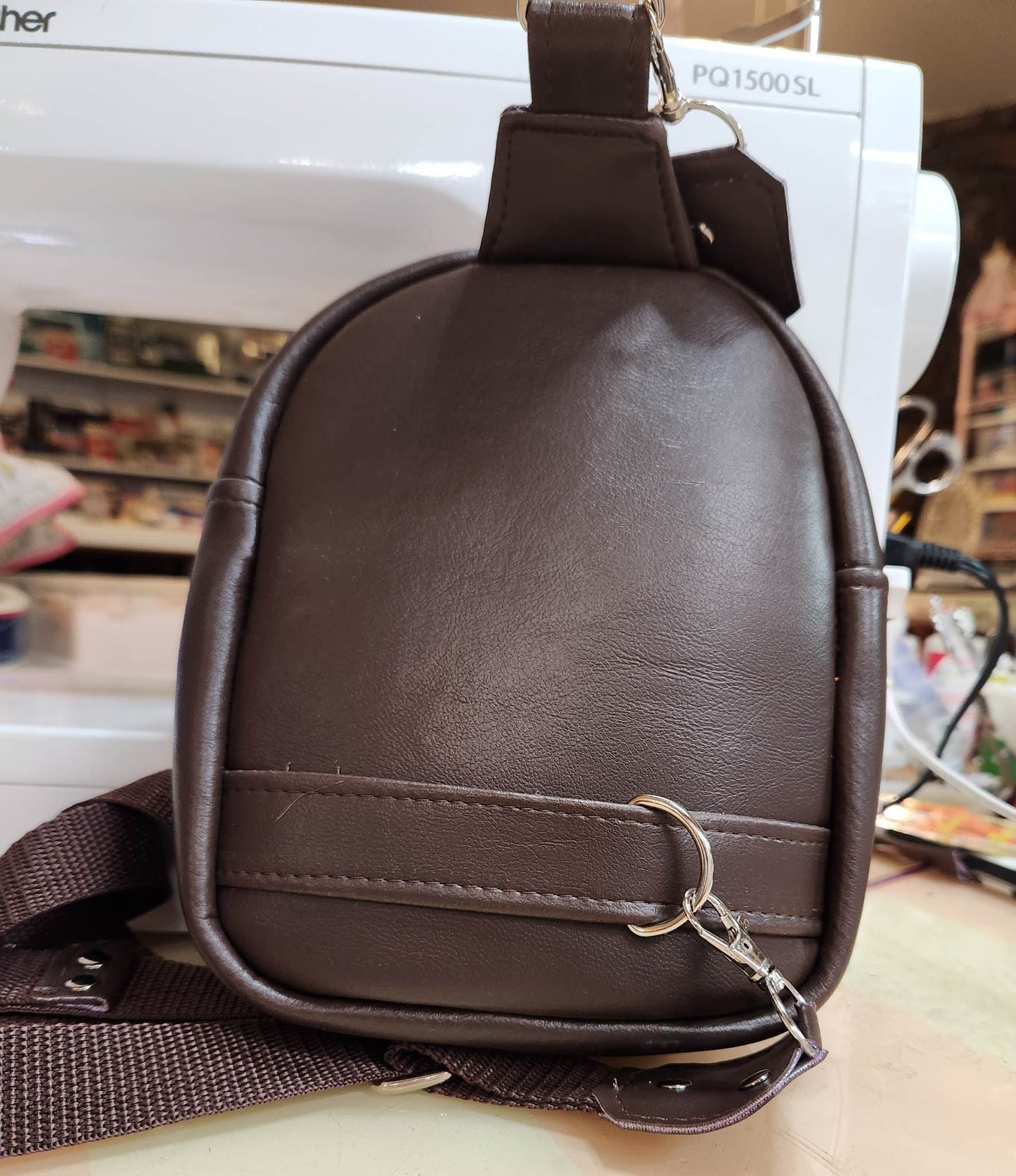 Merry Mushrooms Sears Small Backpack Crossbody
