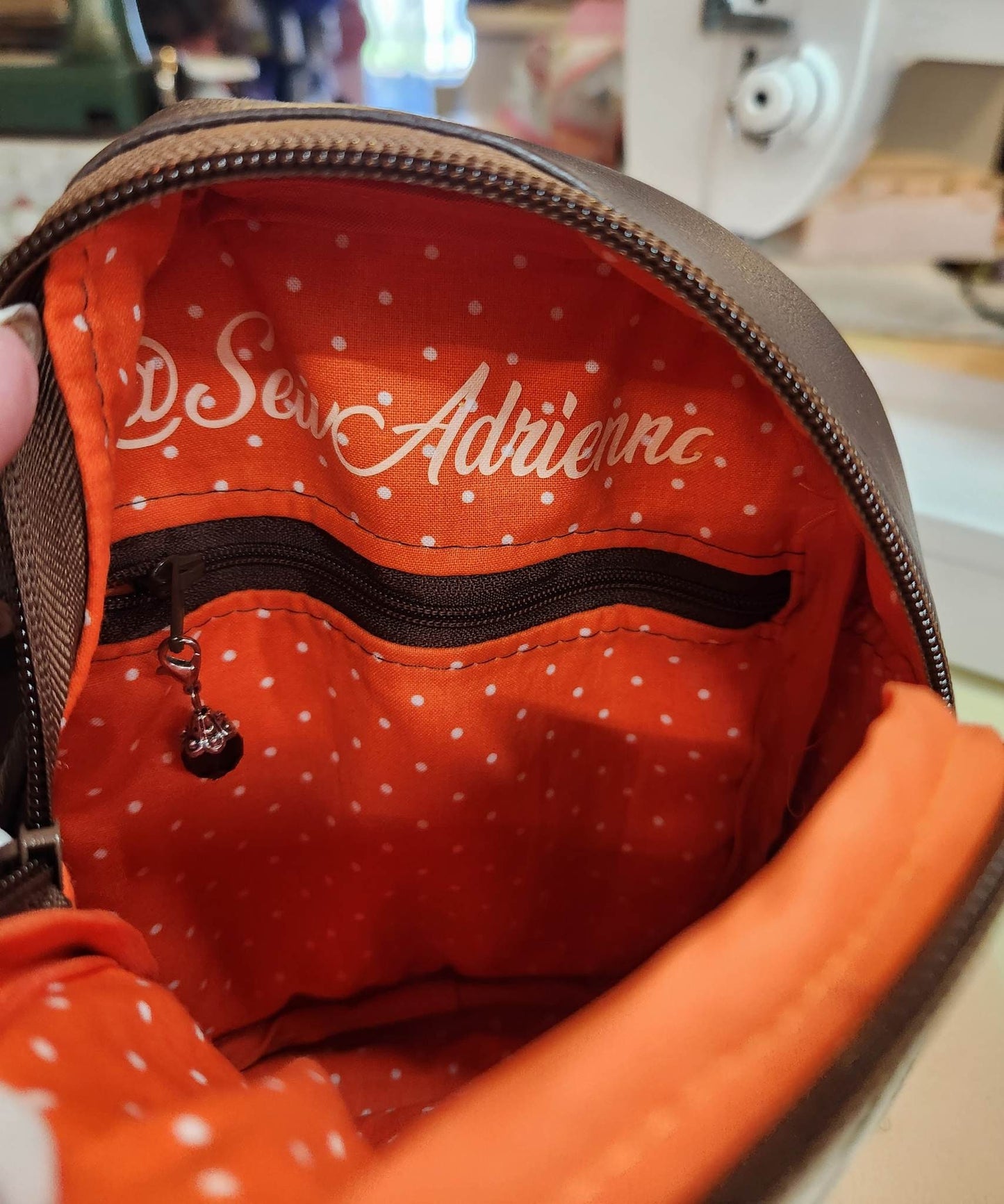 Merry Mushrooms Sears Small Backpack Crossbody