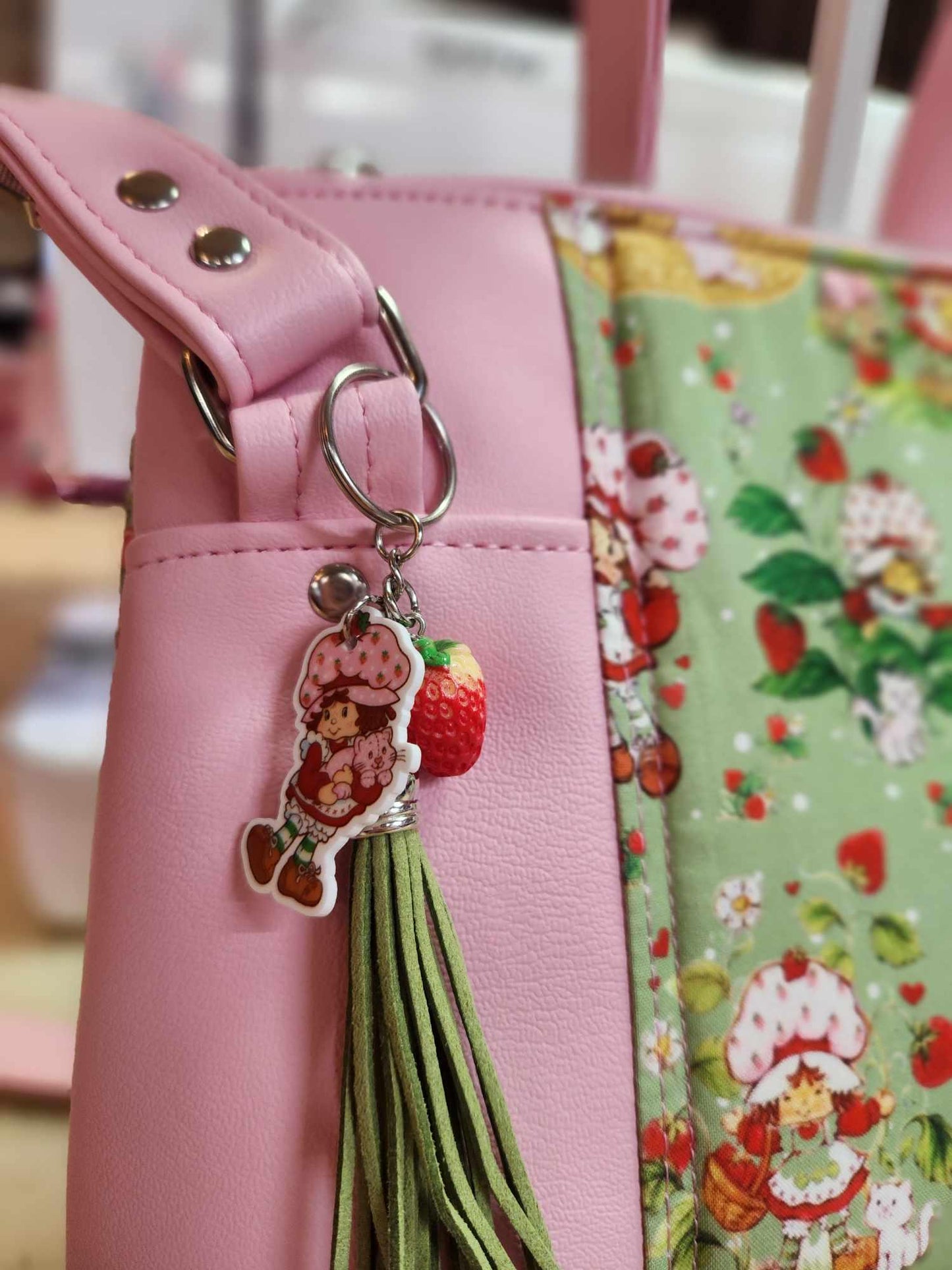 Scented Option! Strawberry Girl Crossbody Bag