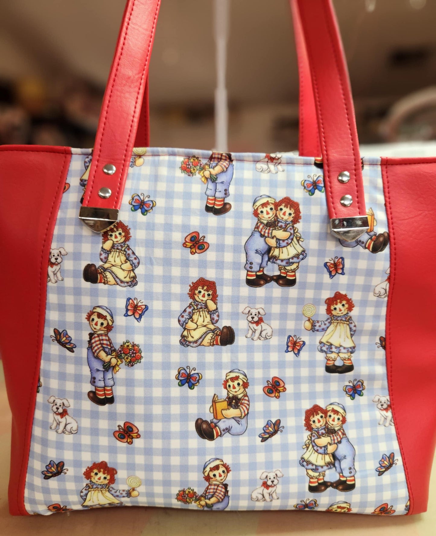 Raggedy Dolls Totebag