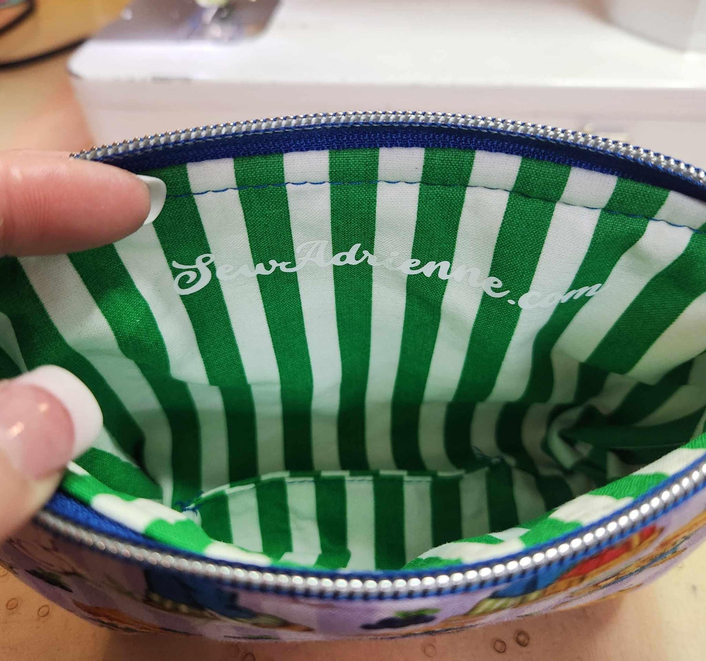 80's Huckleberry Boy Squared Zipper Pouch Three Sizes