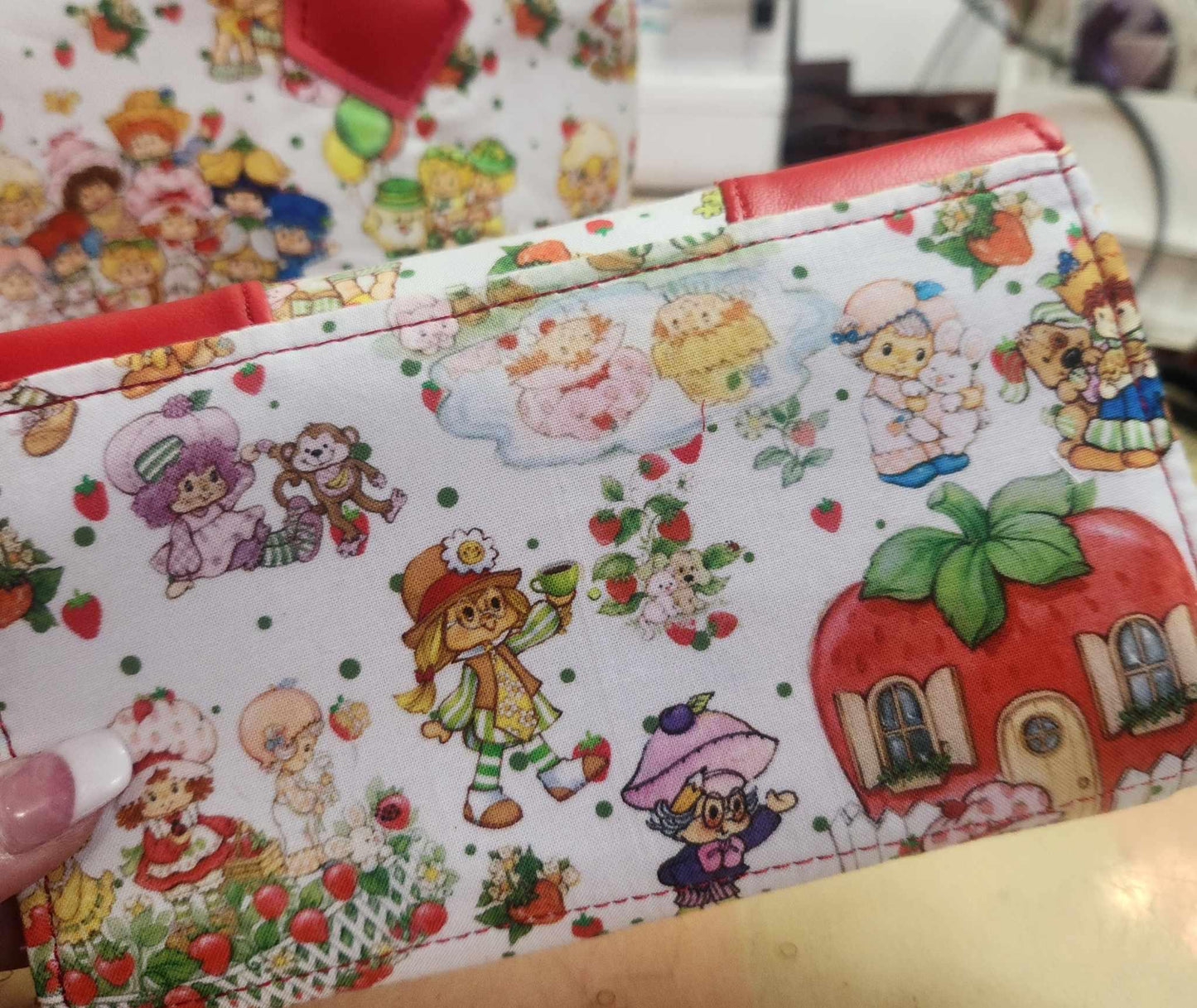 Strawberry Girl and Friends Accordion Wallet