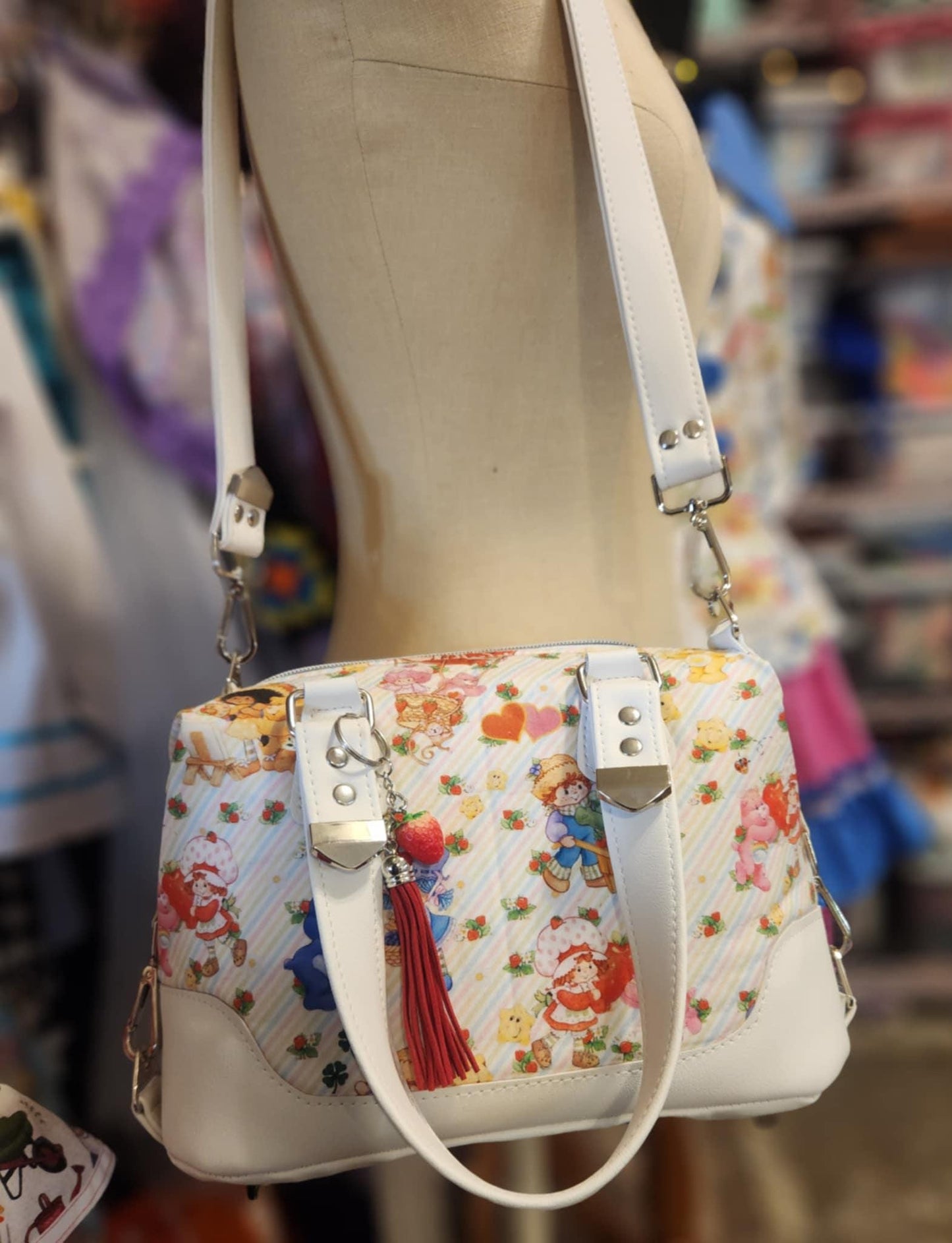 Strawberry Girl Caring Bears Collab Purse