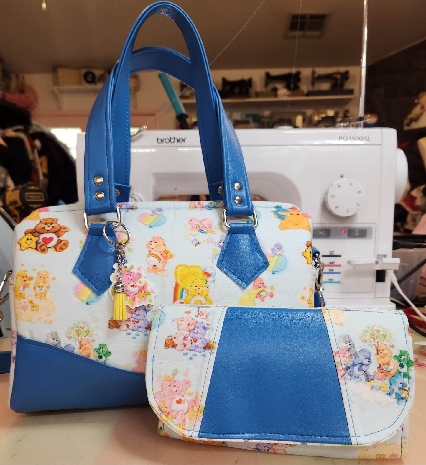 Classic Care Bears Accordion Wallet