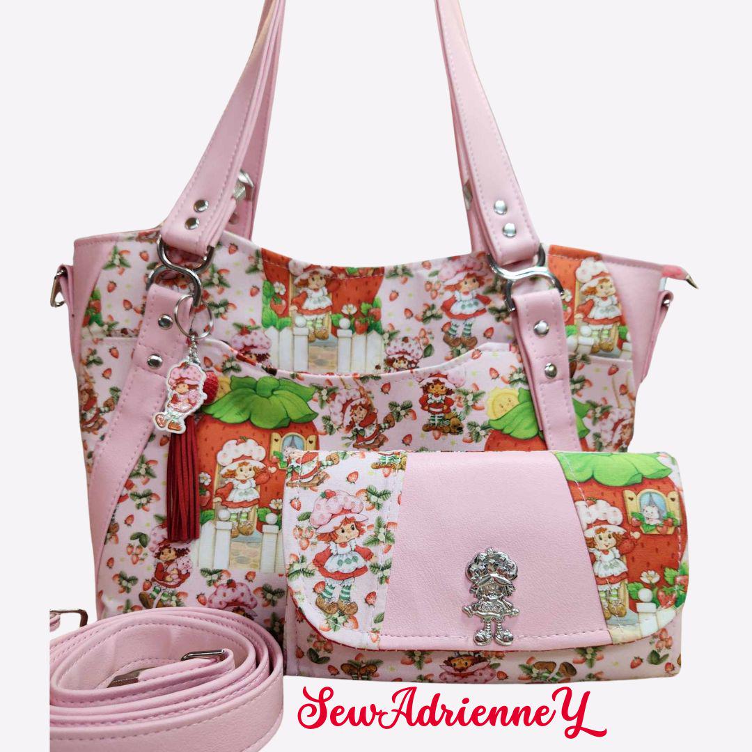 Scented Option! Strawberry Girl Large Handbag