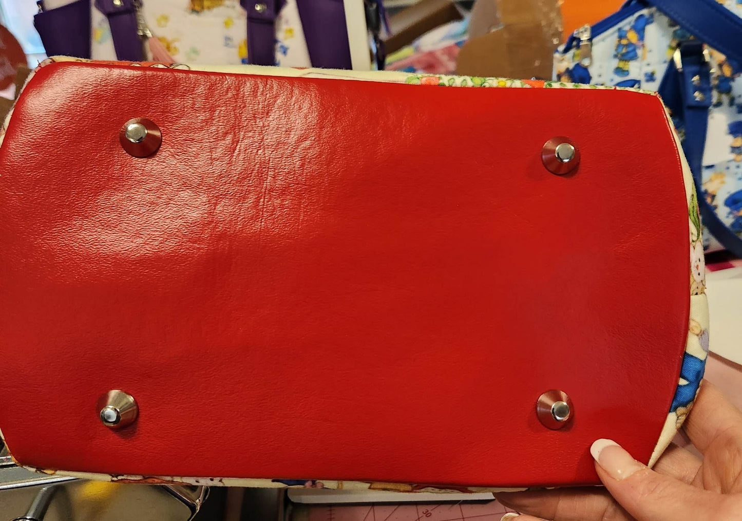 Scented Option! Strawberry Girl Domed Handbag