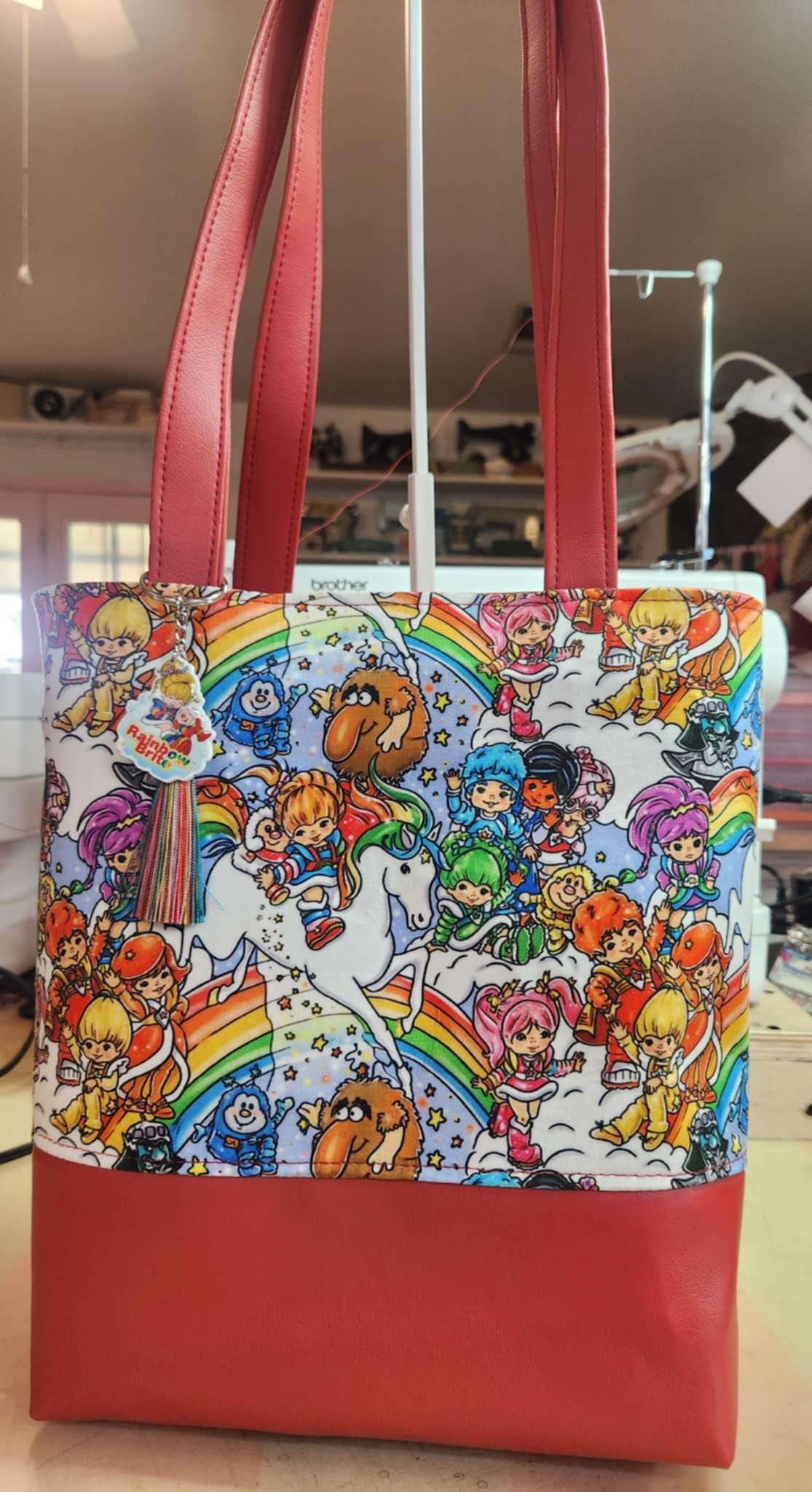 80's Rainbow Girl & Friends Tote Bag