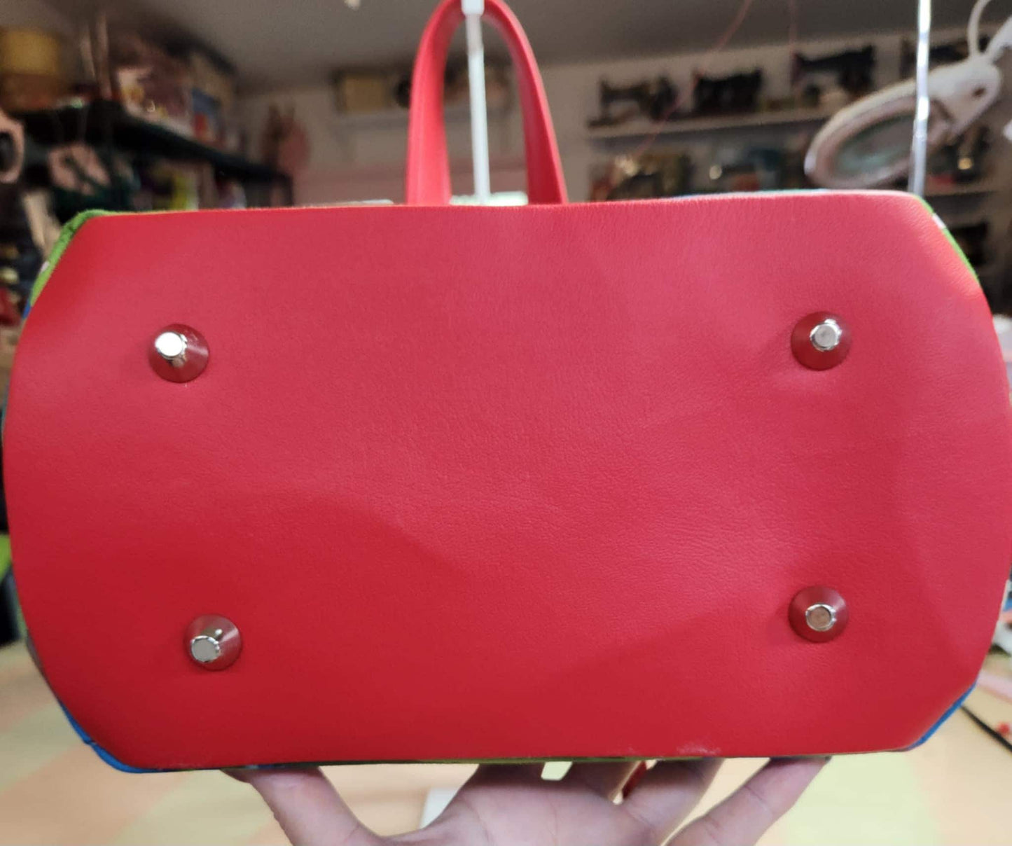 80's Rainbow Girl & Friends Domed Handbag