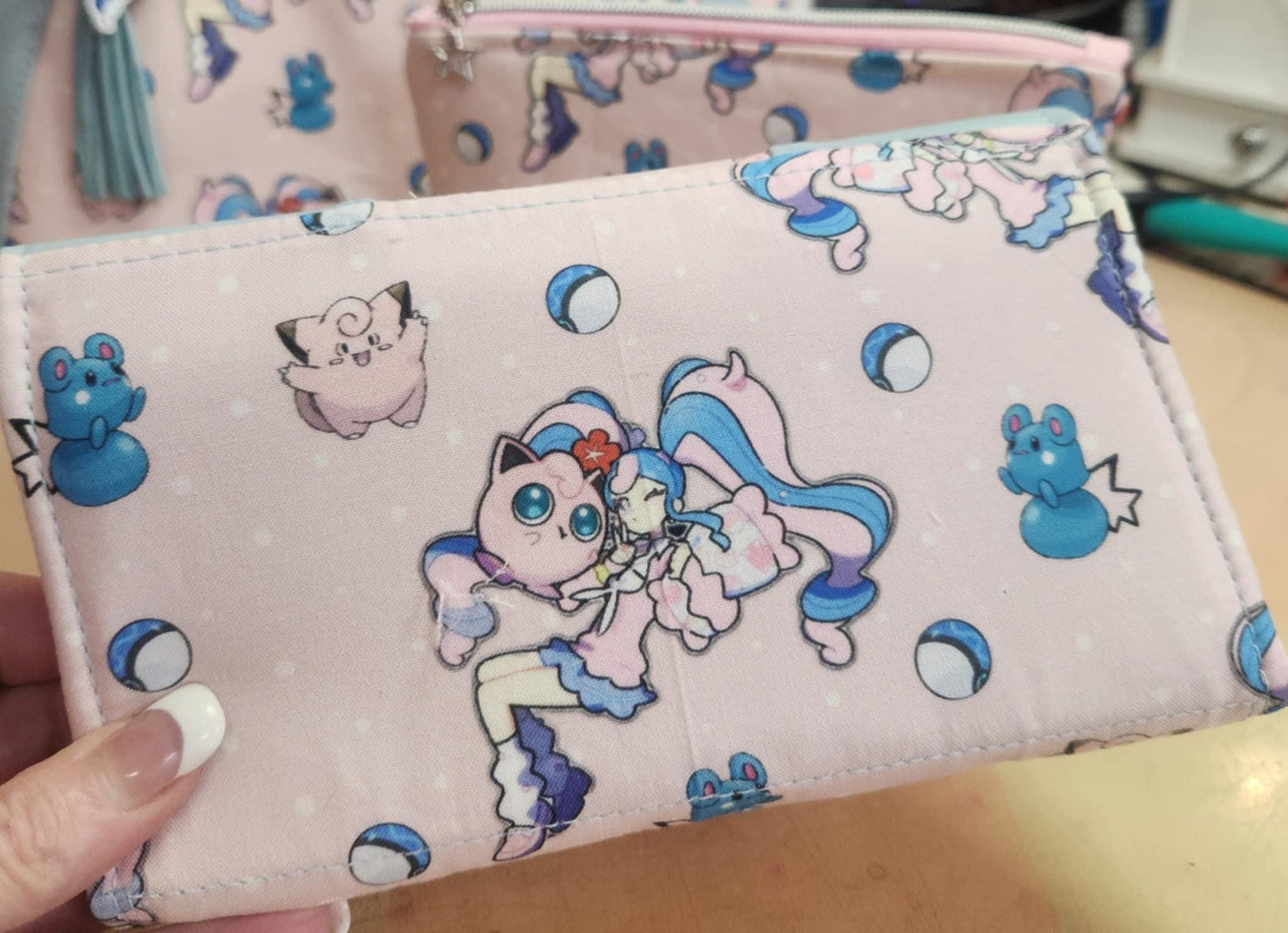 Hatsune Miku Pocket Monster Accordion Wallet