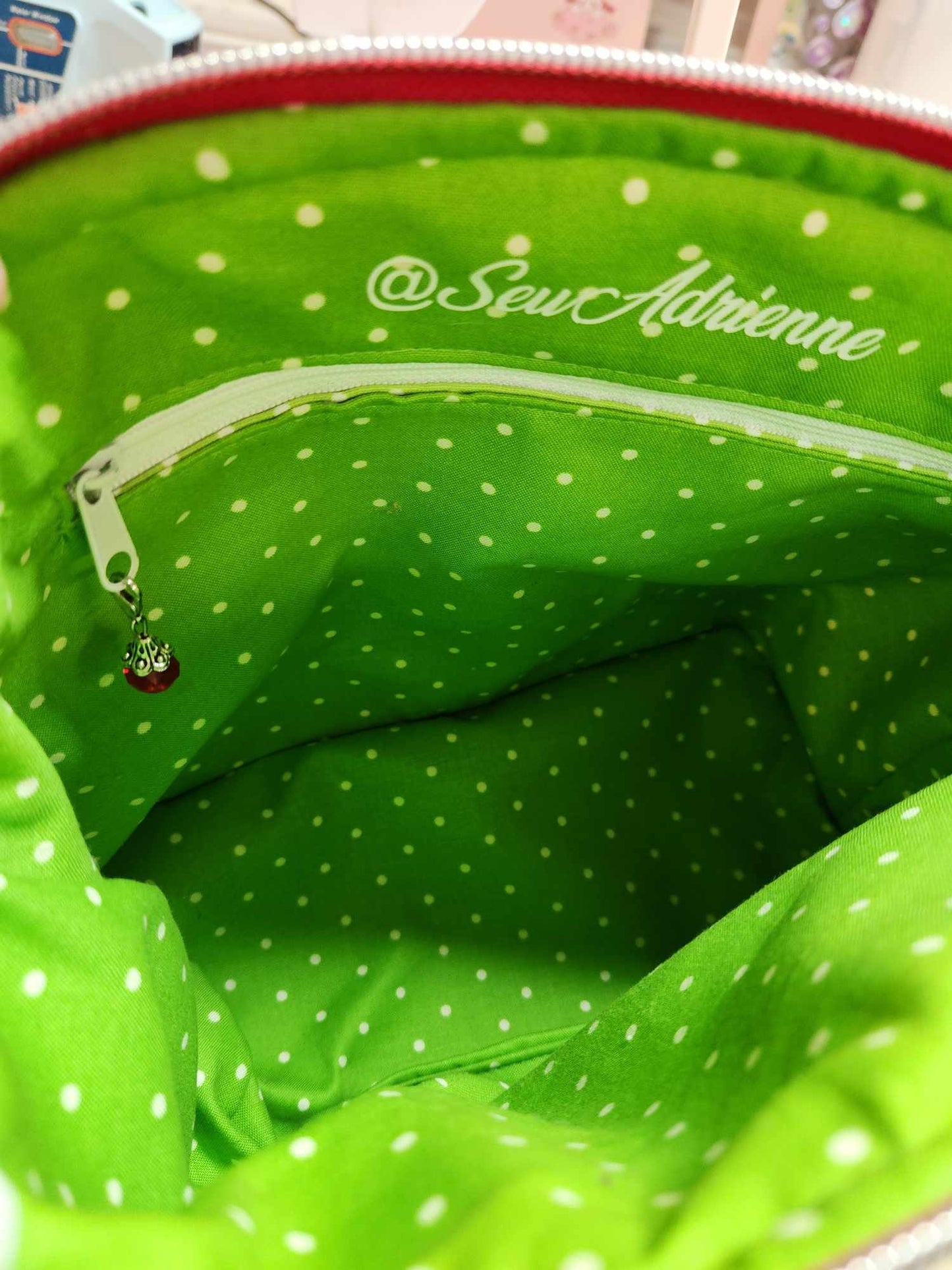 80's Cherry Girl Domed Handbag