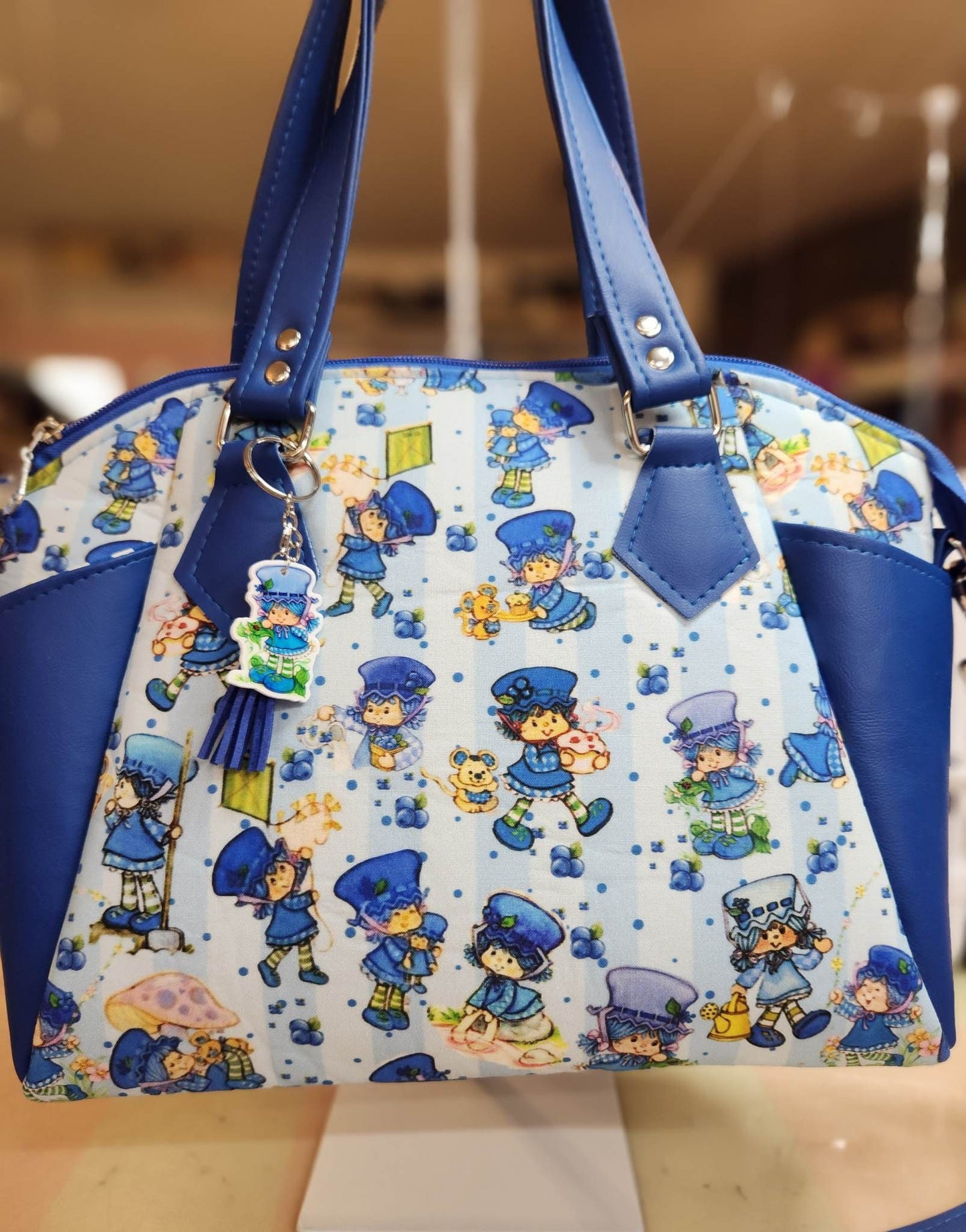 Scented Option! Blueberry Girl Handbag