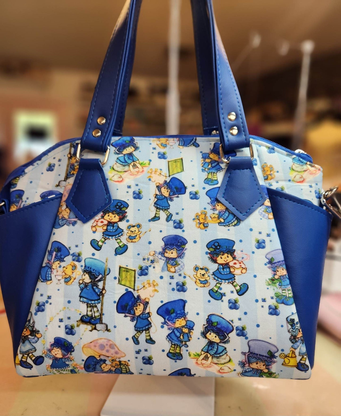 Scented Option! Blueberry Girl Handbag