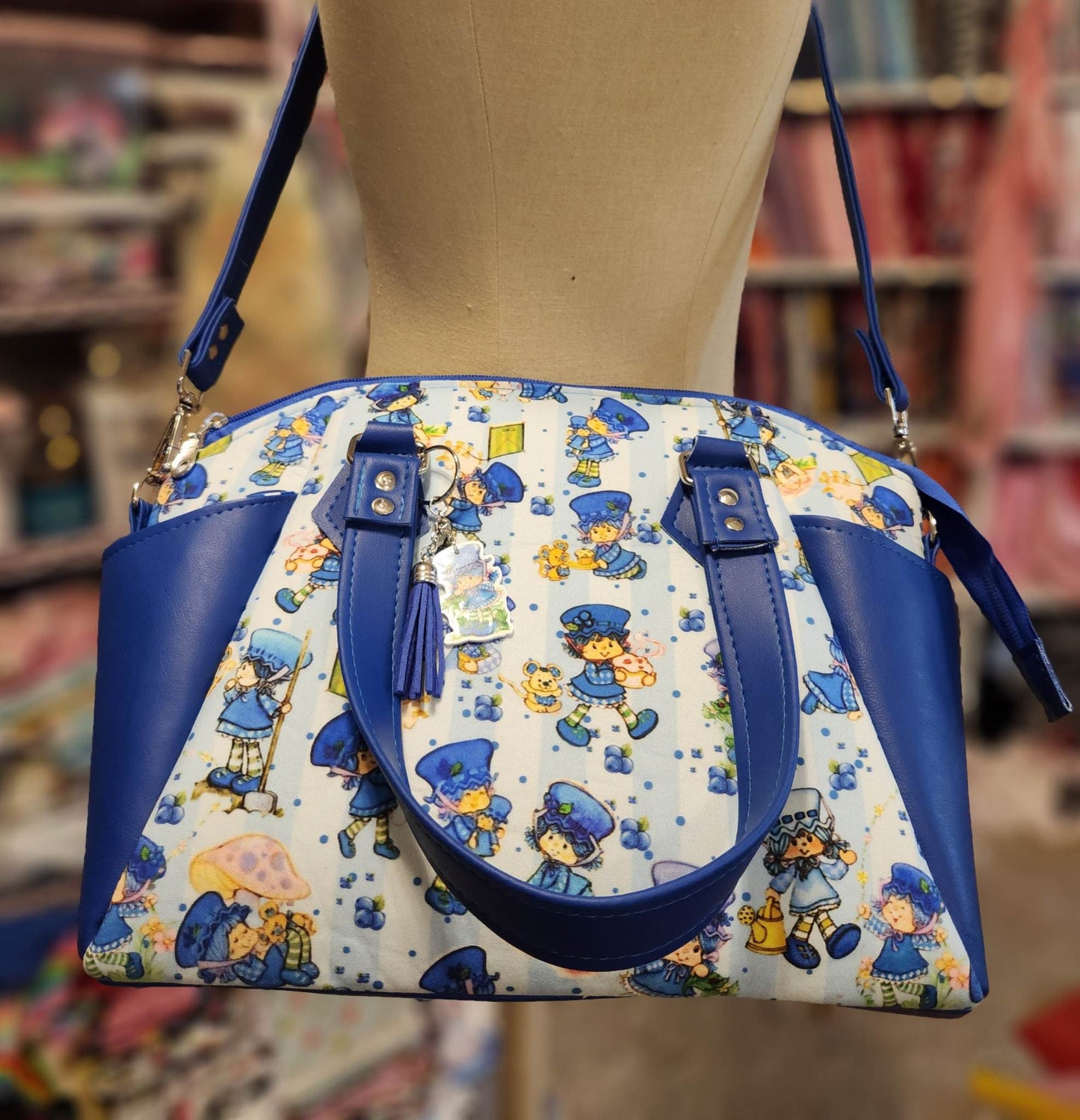 Scented Option! Blueberry Girl Handbag