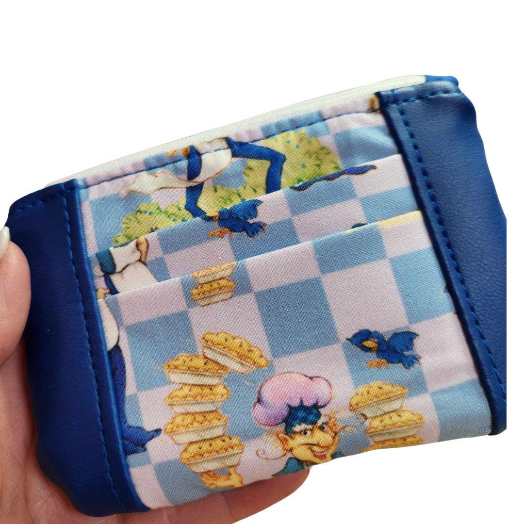 80's Pie Man Zip-Up Cardholder