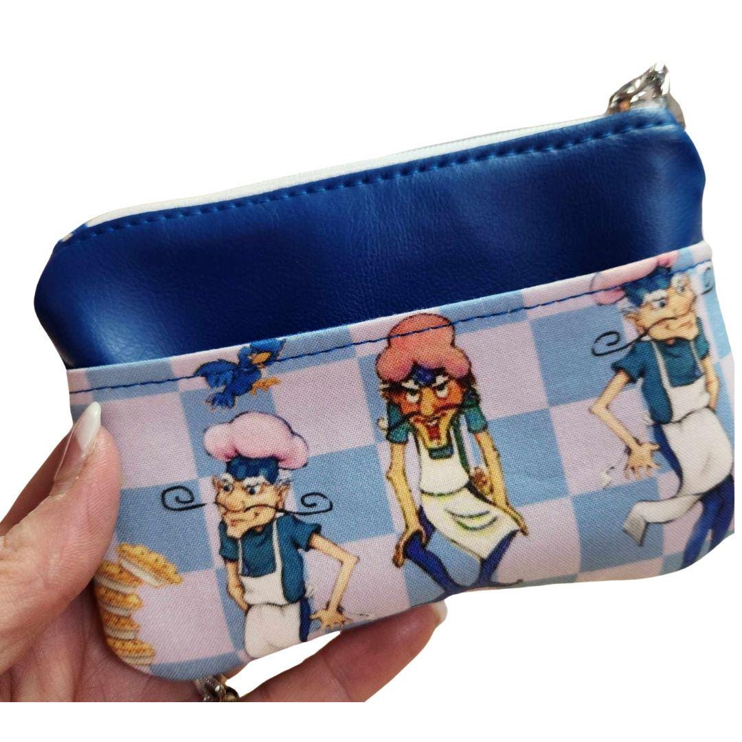 80's Pie Man Zip-Up Cardholder