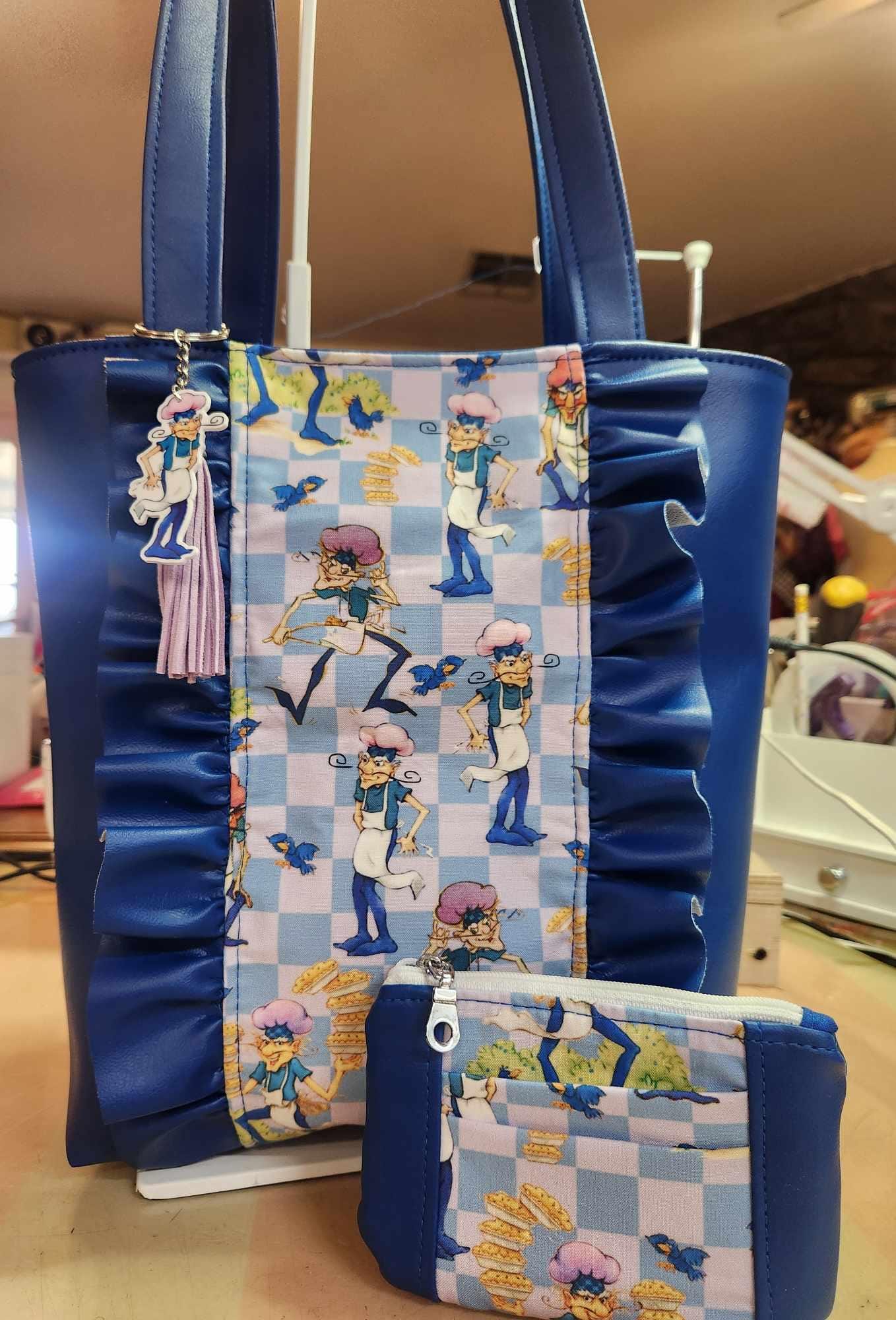 80's Pie Man Zip-Up Cardholder