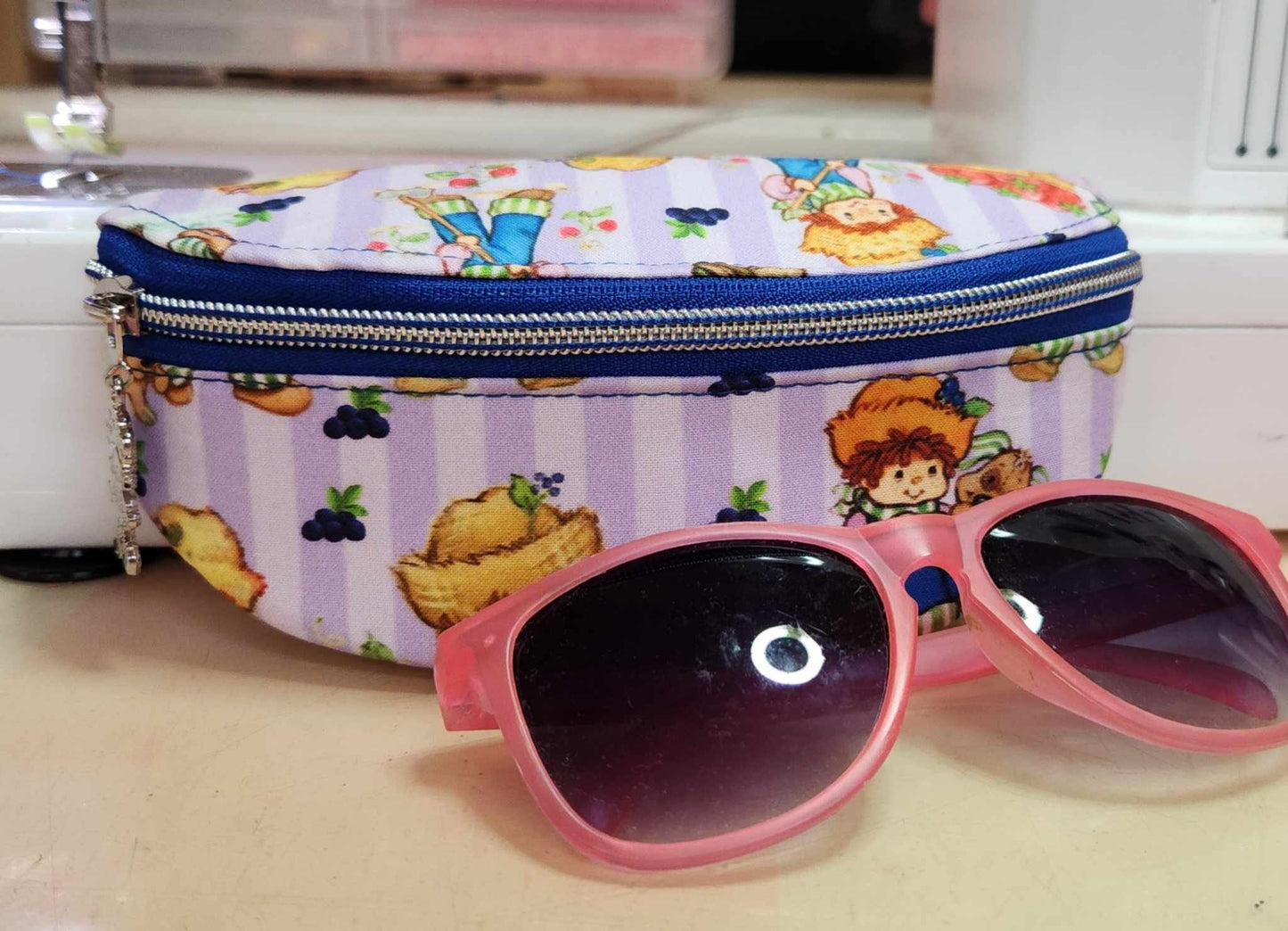 Huckleberry Boy Zippered Sunglasses Glasses Case