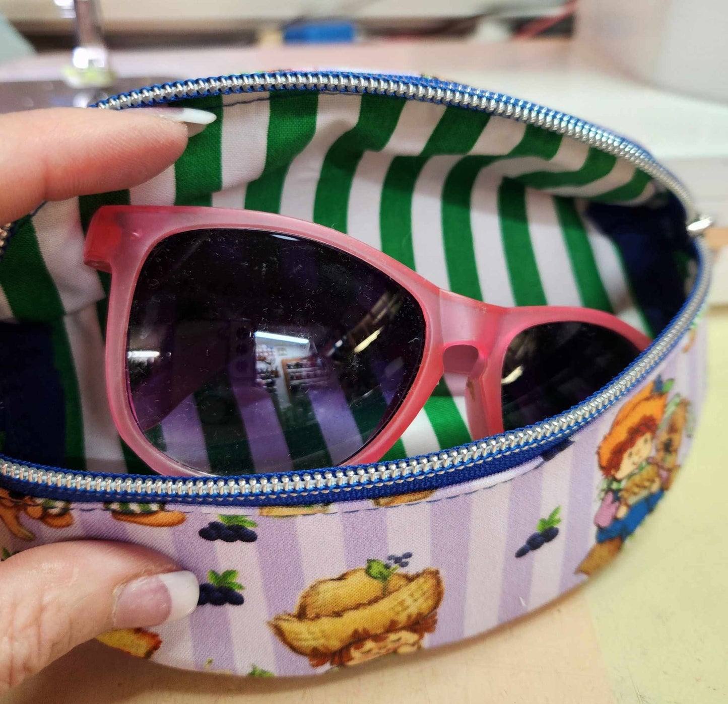 Huckleberry Boy Zippered Sunglasses Glasses Case