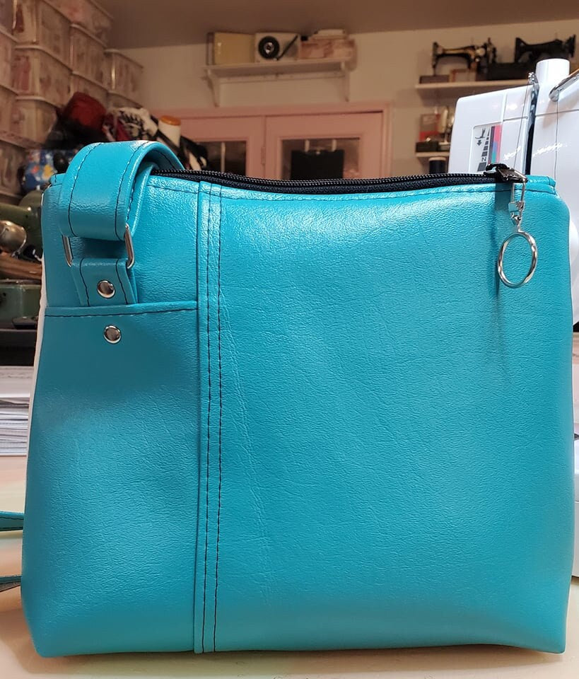 Hatsune Miku, Anime, Maker Hikoshiki, Hatsune Mix, Sublimation, Crossbody Bag, Custom Handmade to order, Christmas gift , SewAdrienneY
