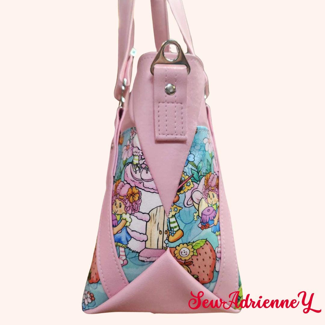 Scented Option! Strawberry Friends Large Handbag