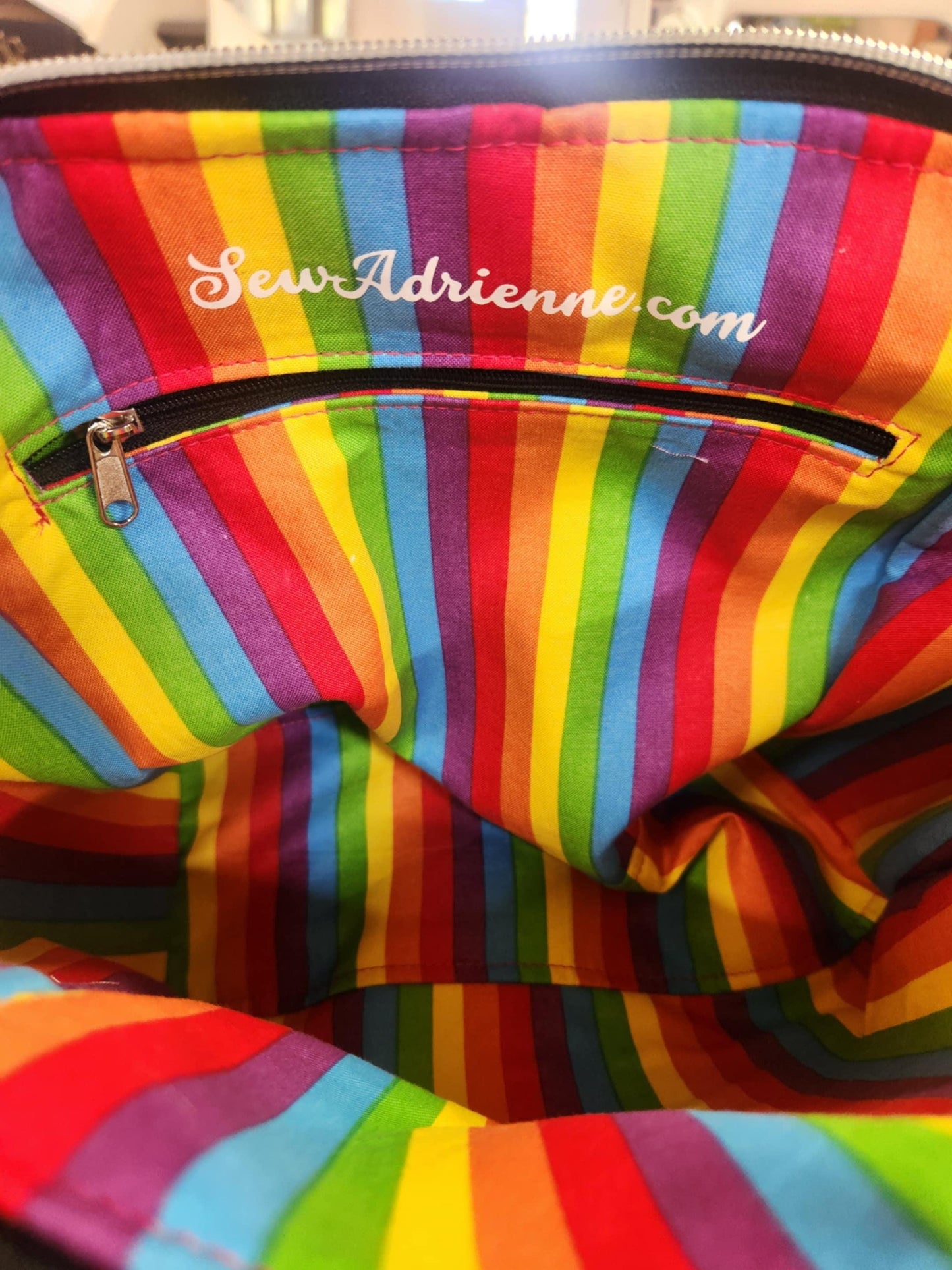 80's Rainbow Leopard Print Character Purse