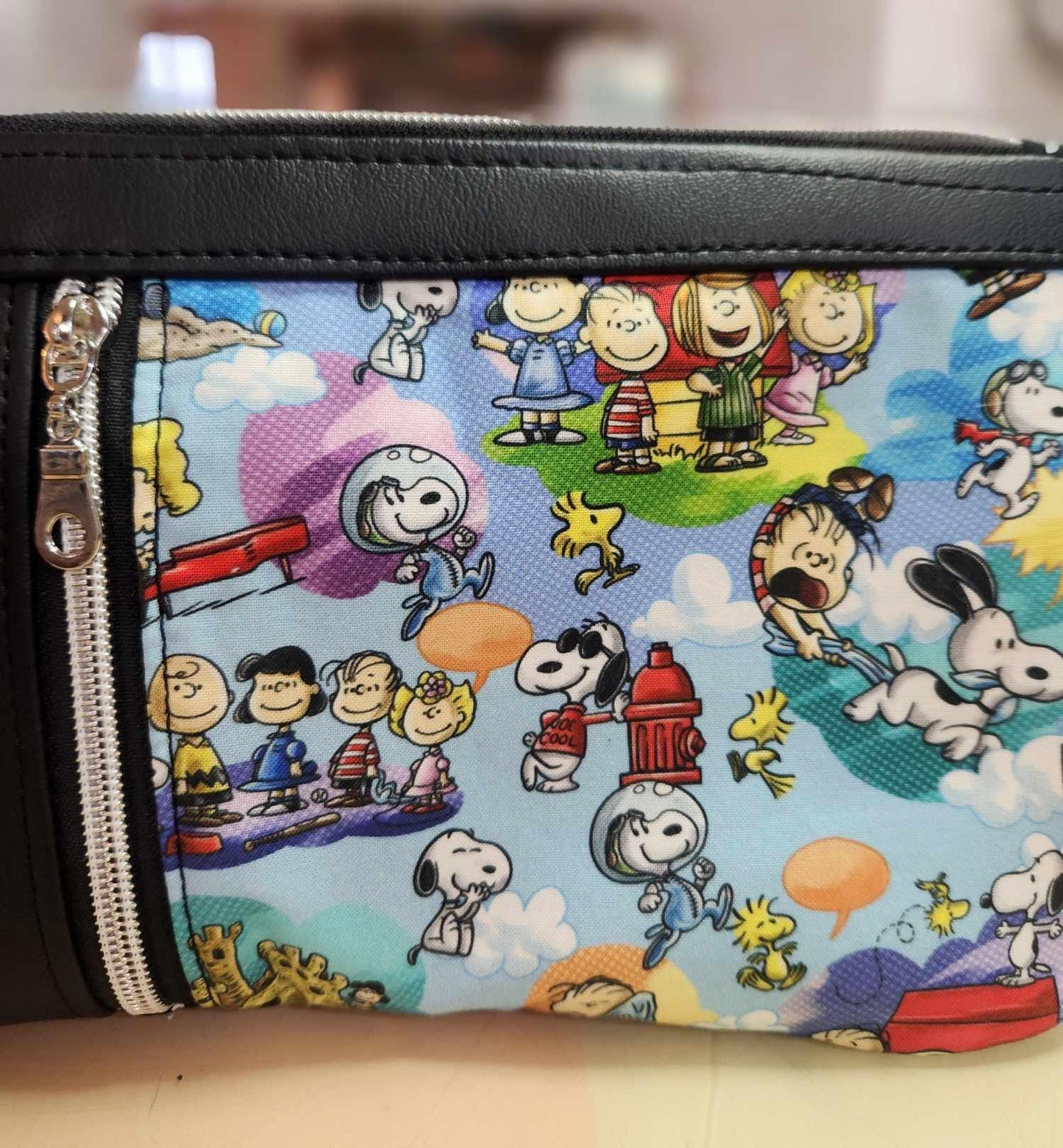 Peanuts Gang Zippered Clutch Crossbody