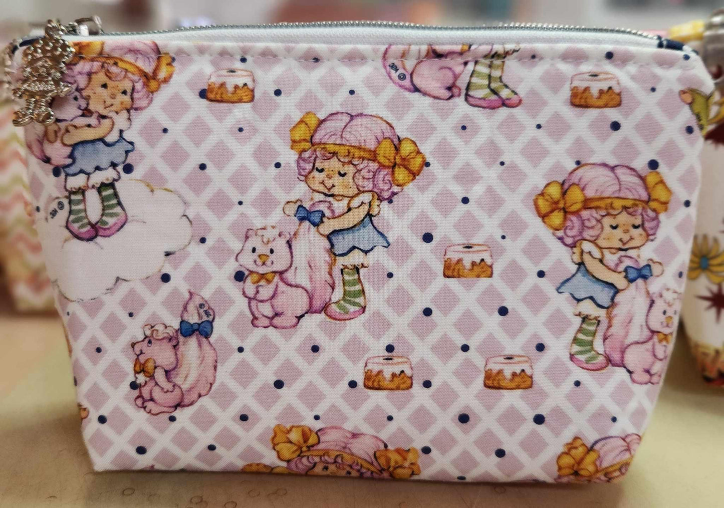 Angel Cake Girl Squared Zipper Pouch Three Sizes