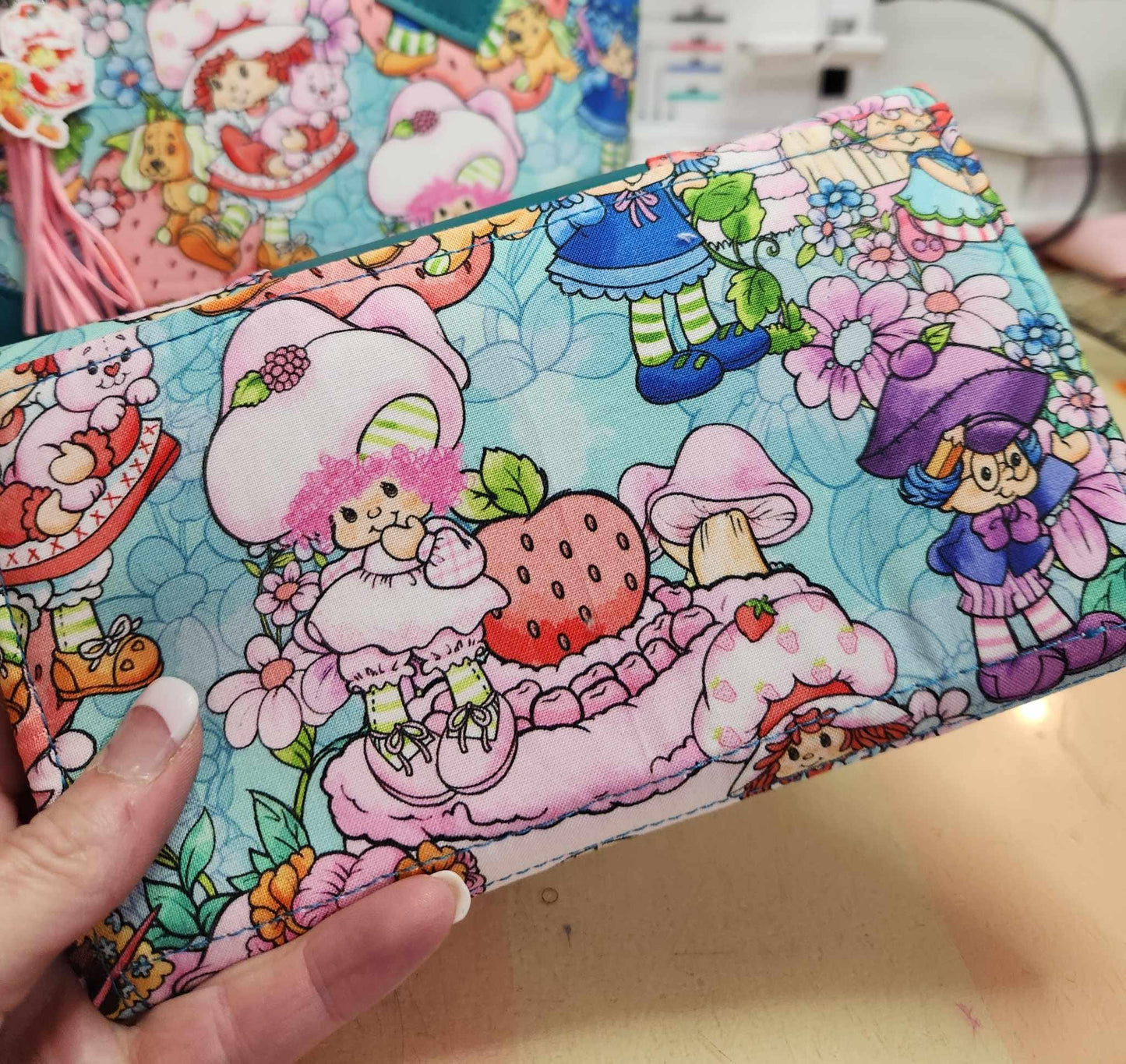 Strawberry Girl & Friends Accordion Wallet
