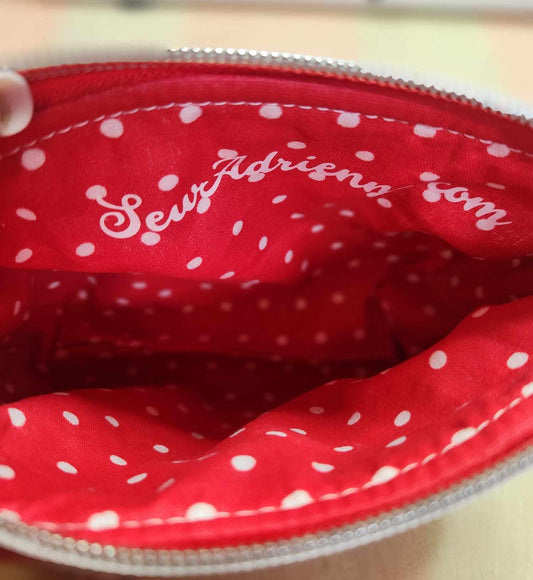 Strawberry Girl & Friends Squared Zipper Pouch Two Sizes
