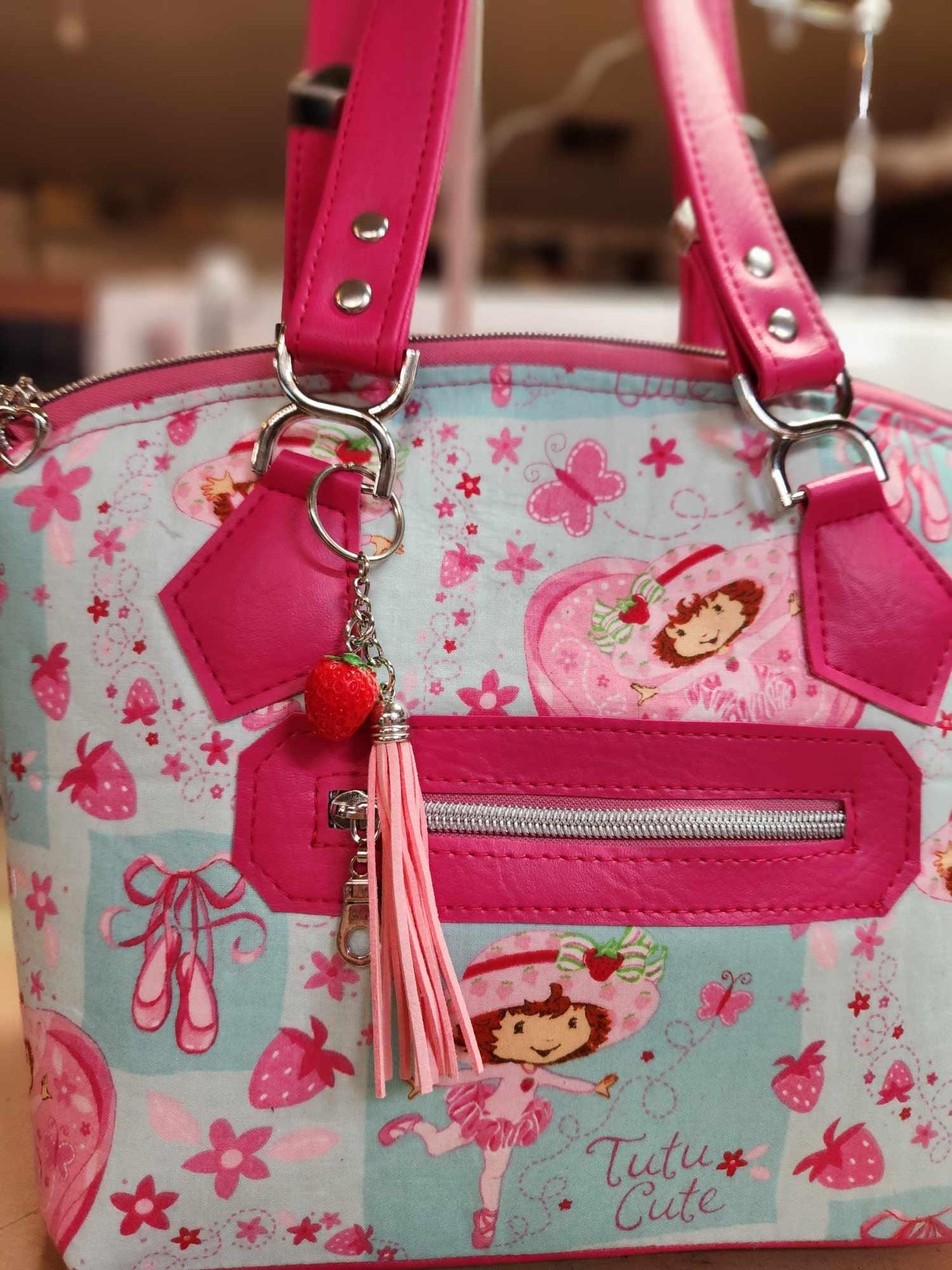 Scented Option! Strawberry Girl G3 Domed Handbag