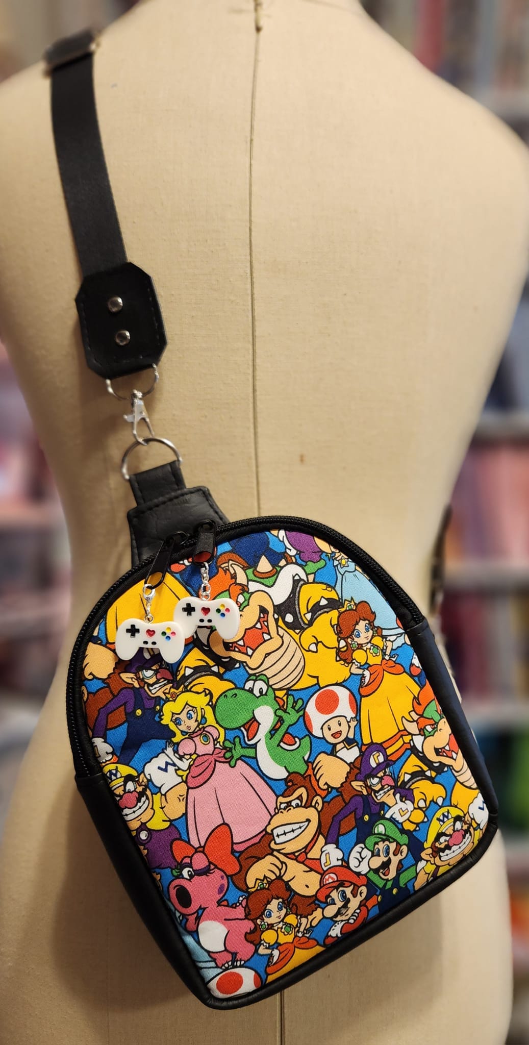 Plumber Brothers Small Backpack Crossbody