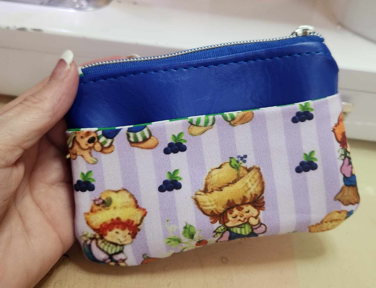 80's Huckleberry Friend Zip-Up Cardholder