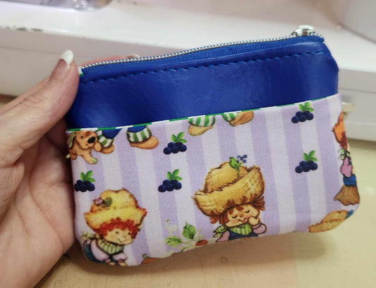 80's Huckleberry Friend Zip-Up Cardholder