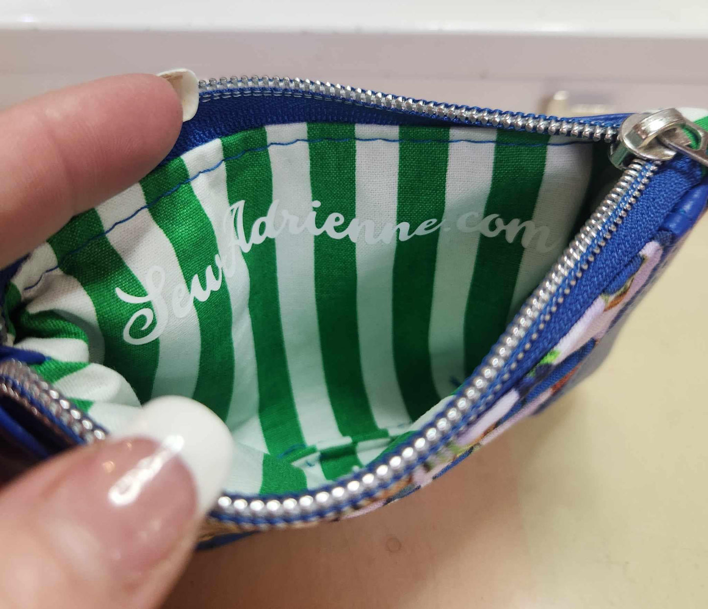 80's Huckleberry Friend Zip-Up Cardholder