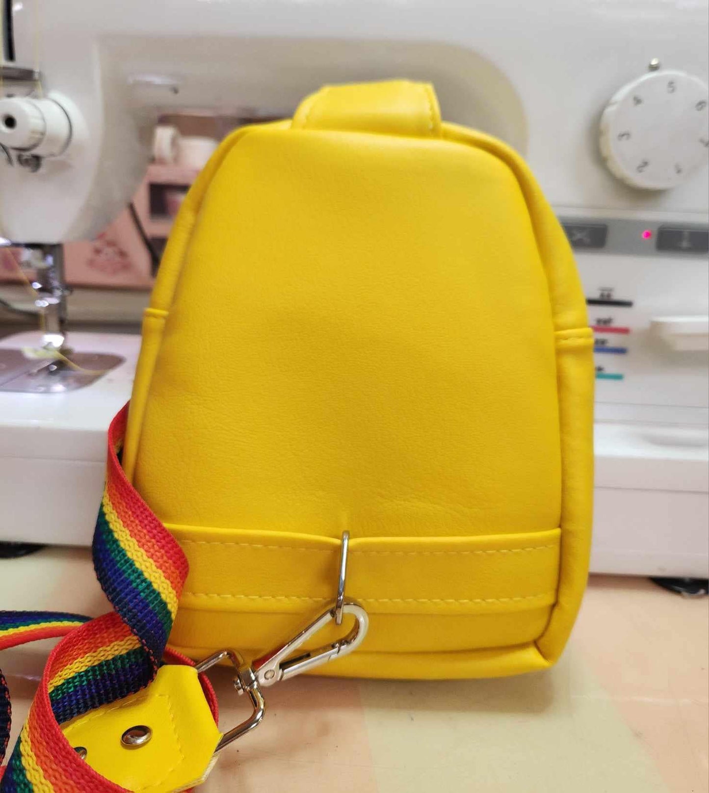 Rainbow Girl & Friends Small Backpack Crossbody