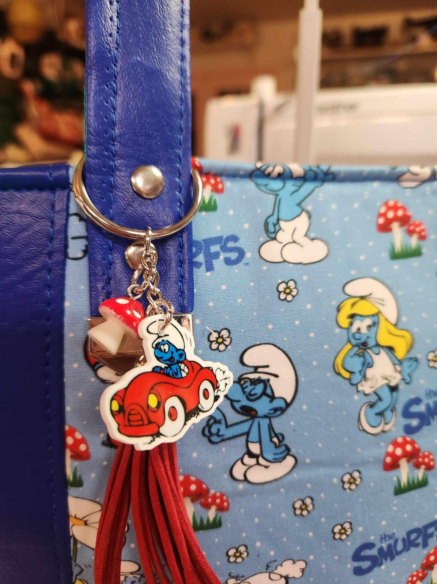 80's Blue Family Totebag