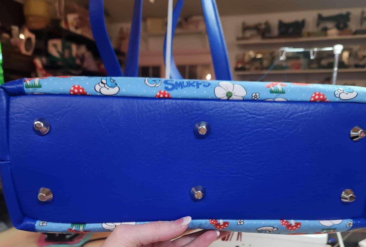 80's Blue Family Totebag