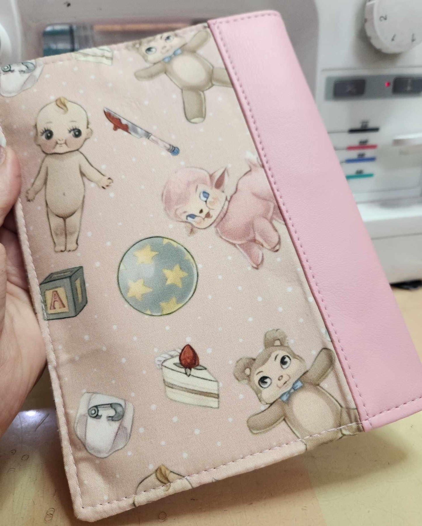 Inspired Crybaby Zipper Pocket Notebook Cover