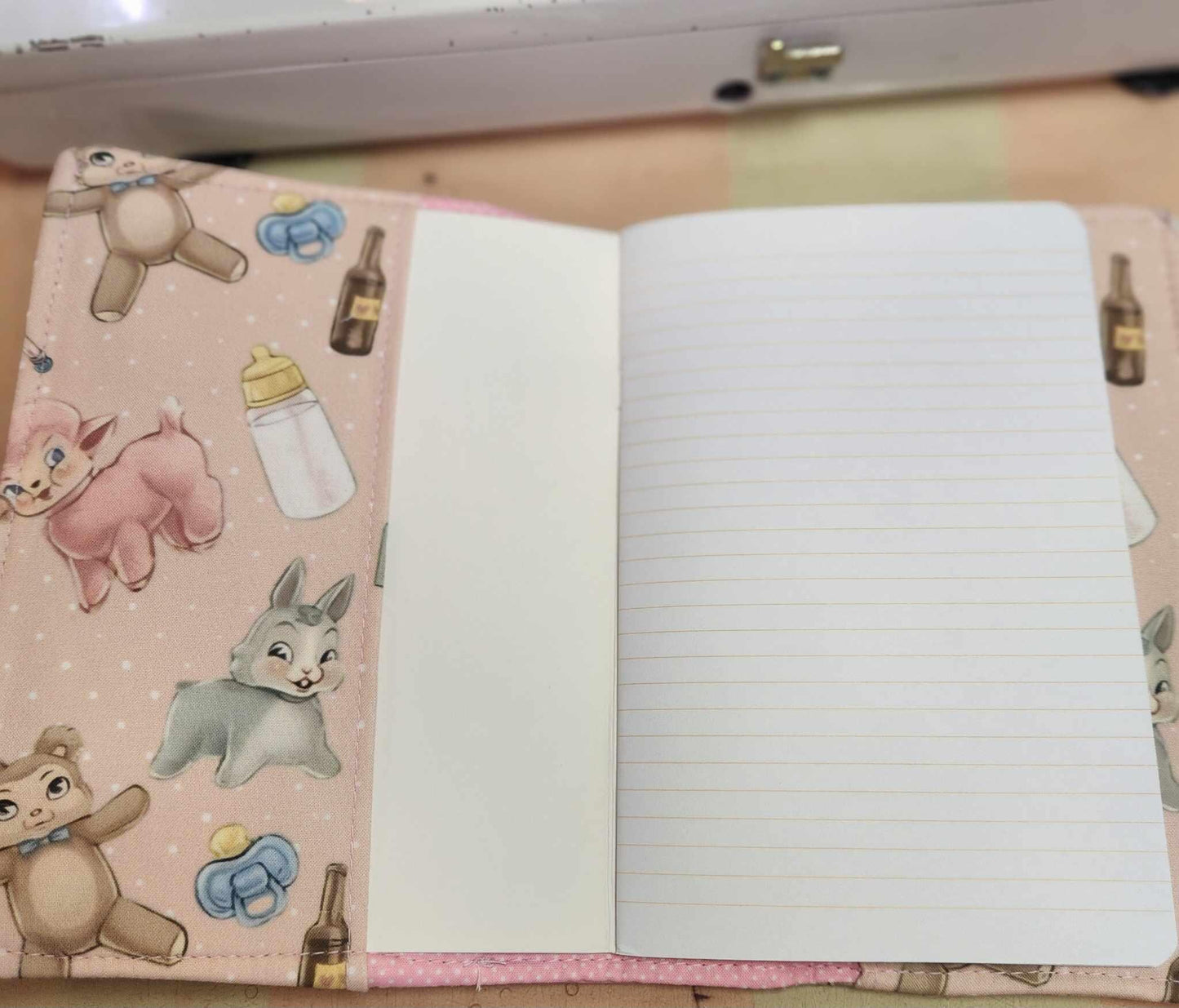 Inspired Crybaby Zipper Pocket Notebook Cover
