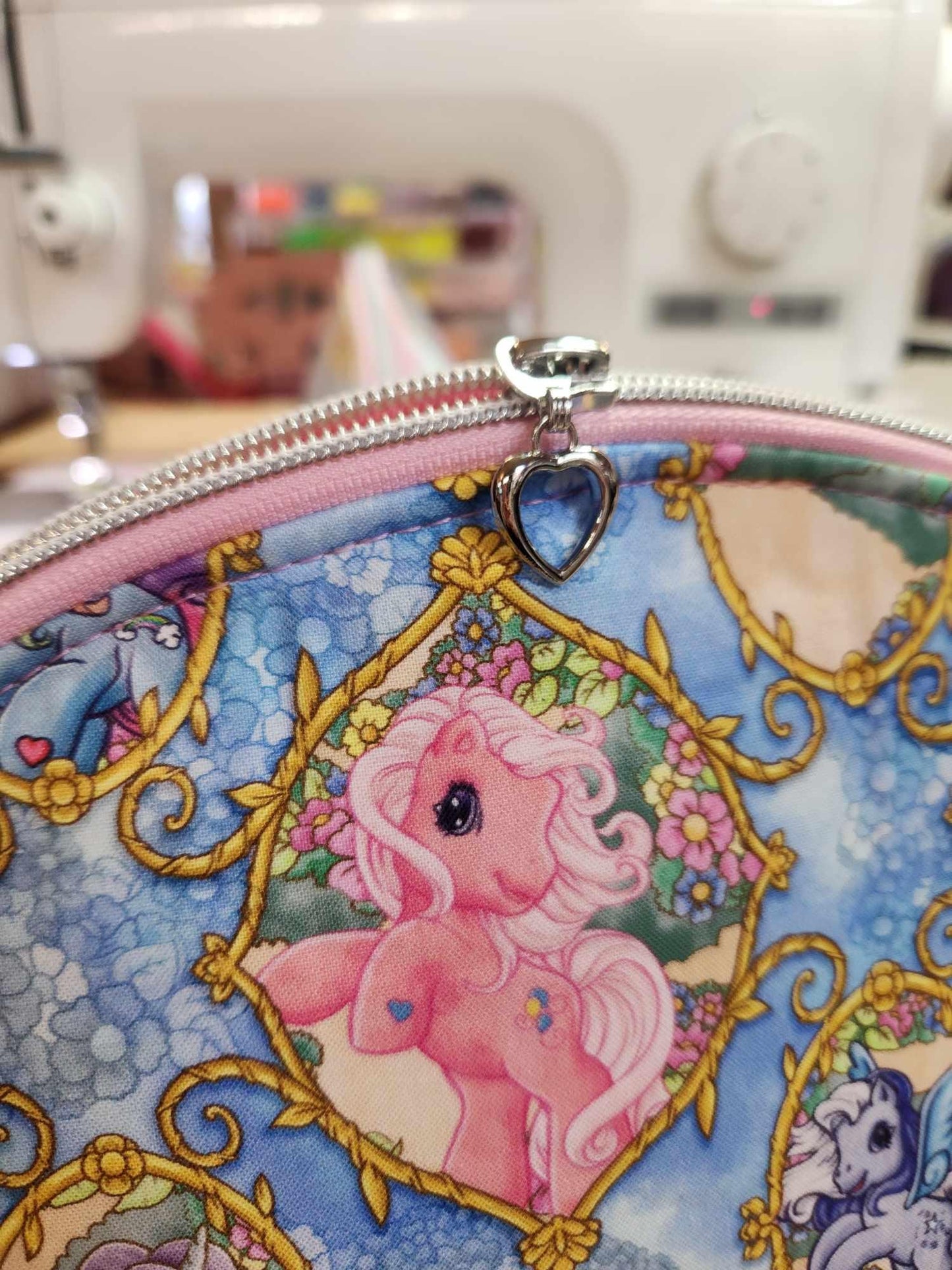 My Pony All Generations Taco Half Moon Zipper Pouch Two Sizes