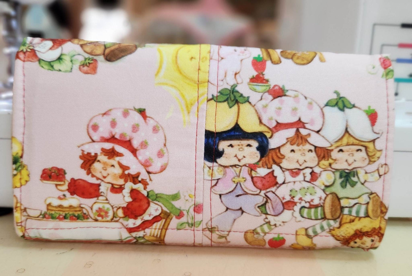 Strawberry Girl & Friends Accordion Wallet