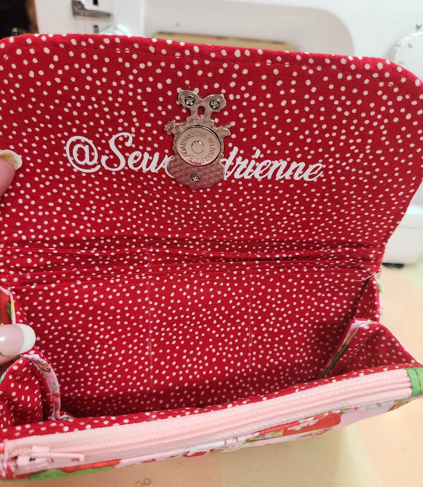 Strawberry Girl & Friends Accordion Wallet